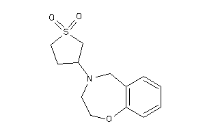 3-(3,5-dihydro-2H-1,4-benzoxazepin-4-yl)sulfolane