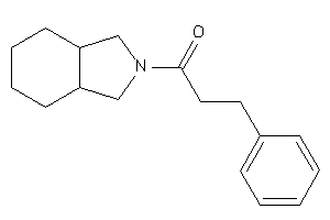 1-(1,3,3a,4,5,6,7,7a-octahydroisoindol-2-yl)-3-phenyl-propan-1-one