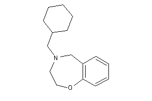 4-(cyclohexylmethyl)-3,5-dihydro-2H-1,4-benzoxazepine