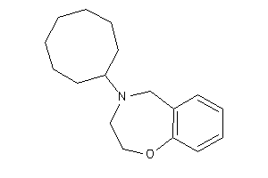 4-cyclooctyl-3,5-dihydro-2H-1,4-benzoxazepine