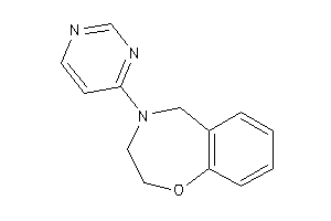 4-(4-pyrimidyl)-3,5-dihydro-2H-1,4-benzoxazepine