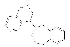 2-(1,2,3,4-tetrahydroisoquinolin-4-yl)-1,3,4,5-tetrahydro-2-benzazepine