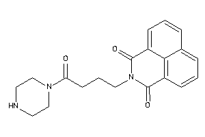 (4-keto-4-piperazino-butyl)BLAHquinone