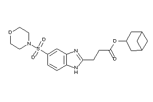 3-(5-morpholinosulfonyl-1H-benzimidazol-2-yl)propionic Acid Norpinan-3-yl Ester