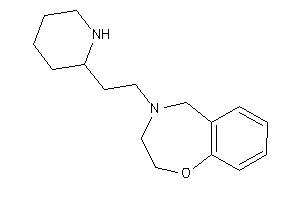 4-[2-(2-piperidyl)ethyl]-3,5-dihydro-2H-1,4-benzoxazepine