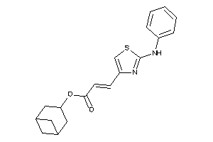 3-(2-anilinothiazol-4-yl)acrylic Acid Norpinan-3-yl Ester