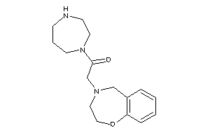 1-(1,4-diazepan-1-yl)-2-(3,5-dihydro-2H-1,4-benzoxazepin-4-yl)ethanone