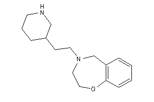 4-[2-(3-piperidyl)ethyl]-3,5-dihydro-2H-1,4-benzoxazepine