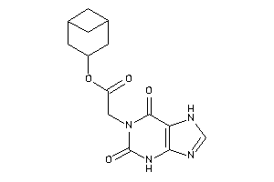 2-(2,6-diketo-3,7-dihydropurin-1-yl)acetic Acid Norpinan-3-yl Ester