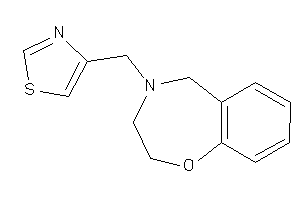 4-(thiazol-4-ylmethyl)-3,5-dihydro-2H-1,4-benzoxazepine