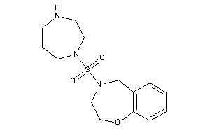 4-(1,4-diazepan-1-ylsulfonyl)-3,5-dihydro-2H-1,4-benzoxazepine