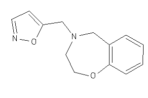 4-(isoxazol-5-ylmethyl)-3,5-dihydro-2H-1,4-benzoxazepine
