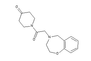 1-[2-(3,5-dihydro-2H-1,4-benzoxazepin-4-yl)acetyl]-4-piperidone