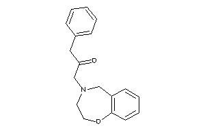 1-(3,5-dihydro-2H-1,4-benzoxazepin-4-yl)-3-phenyl-acetone