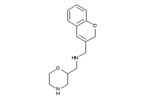 2H-chromen-3-ylmethyl(morpholin-2-ylmethyl)amine