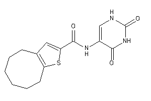 N-(2,4-diketo-1H-pyrimidin-5-yl)-4,5,6,7,8,9-hexahydrocycloocta[b]thiophene-2-carboxamide