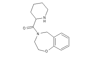 3,5-dihydro-2H-1,4-benzoxazepin-4-yl(2-piperidyl)methanone