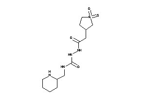 1-[[2-(1,1-diketothiolan-3-yl)acetyl]amino]-3-(2-piperidylmethyl)urea