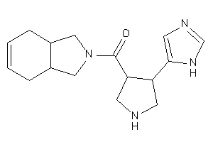 1,3,3a,4,7,7a-hexahydroisoindol-2-yl-[4-(1H-imidazol-5-yl)pyrrolidin-3-yl]methanone