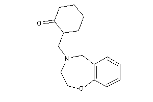 2-(3,5-dihydro-2H-1,4-benzoxazepin-4-ylmethyl)cyclohexanone