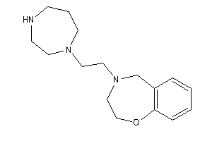 4-[2-(1,4-diazepan-1-yl)ethyl]-3,5-dihydro-2H-1,4-benzoxazepine