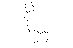 2-(3,5-dihydro-2H-1,4-benzoxazepin-4-yl)ethyl-phenyl-amine