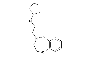 Cyclopentyl-[2-(3,5-dihydro-2H-1,4-benzoxazepin-4-yl)ethyl]amine