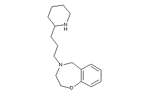 4-[3-(2-piperidyl)propyl]-3,5-dihydro-2H-1,4-benzoxazepine