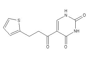 5-[3-(2-thienyl)propanoyl]uracil