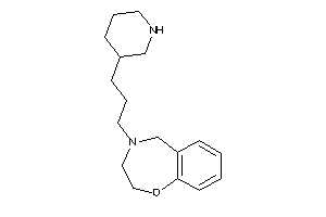 4-[3-(3-piperidyl)propyl]-3,5-dihydro-2H-1,4-benzoxazepine