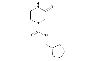 N-(cyclopentylmethyl)-3-keto-piperazine-1-carboxamide