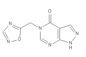 5-(1,2,4-oxadiazol-5-ylmethyl)-1H-pyrazolo[3,4-d]pyrimidin-4-one