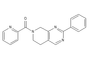 (2-phenyl-6,8-dihydro-5H-pyrido[3,4-d]pyrimidin-7-yl)-(2-pyridyl)methanone