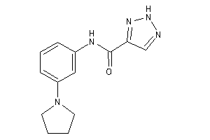 N-(3-pyrrolidinophenyl)-2H-triazole-4-carboxamide