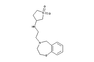 2-(3,5-dihydro-2H-1,4-benzoxazepin-4-yl)ethyl-(1,1-diketothiolan-3-yl)amine