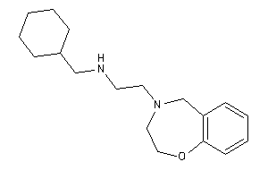 Cyclohexylmethyl-[2-(3,5-dihydro-2H-1,4-benzoxazepin-4-yl)ethyl]amine