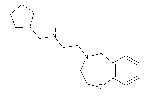 Cyclopentylmethyl-[2-(3,5-dihydro-2H-1,4-benzoxazepin-4-yl)ethyl]amine