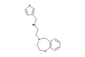 2-(3,5-dihydro-2H-1,4-benzoxazepin-4-yl)ethyl-(3-furfuryl)amine