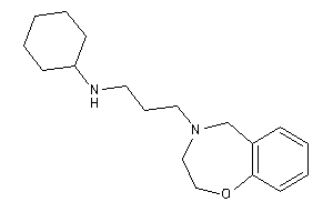 Cyclohexyl-[3-(3,5-dihydro-2H-1,4-benzoxazepin-4-yl)propyl]amine