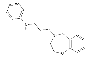 3-(3,5-dihydro-2H-1,4-benzoxazepin-4-yl)propyl-phenyl-amine