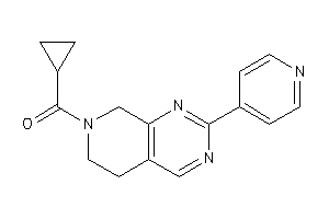 Cyclopropyl-[2-(4-pyridyl)-6,8-dihydro-5H-pyrido[3,4-d]pyrimidin-7-yl]methanone
