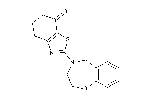 2-(3,5-dihydro-2H-1,4-benzoxazepin-4-yl)-5,6-dihydro-4H-1,3-benzothiazol-7-one