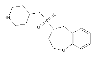 4-(4-piperidylmethylsulfonyl)-3,5-dihydro-2H-1,4-benzoxazepine