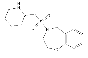 4-(2-piperidylmethylsulfonyl)-3,5-dihydro-2H-1,4-benzoxazepine