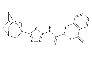 N-[5-(1-adamantyl)-1,3,4-thiadiazol-2-yl]-1-keto-isochroman-3-carboxamide