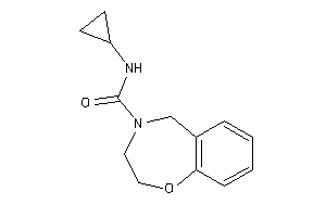 N-cyclopropyl-3,5-dihydro-2H-1,4-benzoxazepine-4-carboxamide
