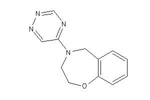 4-(1,2,4-triazin-5-yl)-3,5-dihydro-2H-1,4-benzoxazepine