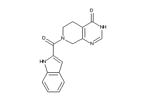 7-(1H-indole-2-carbonyl)-3,5,6,8-tetrahydropyrido[3,4-d]pyrimidin-4-one