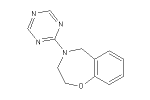 4-(s-triazin-2-yl)-3,5-dihydro-2H-1,4-benzoxazepine