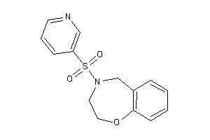 4-(3-pyridylsulfonyl)-3,5-dihydro-2H-1,4-benzoxazepine